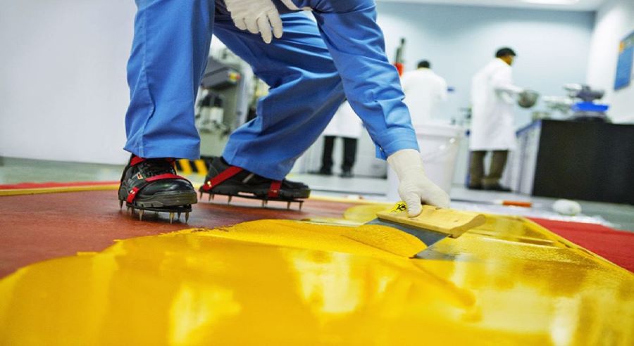 Recubrimientos industriales Pisos epóxicos